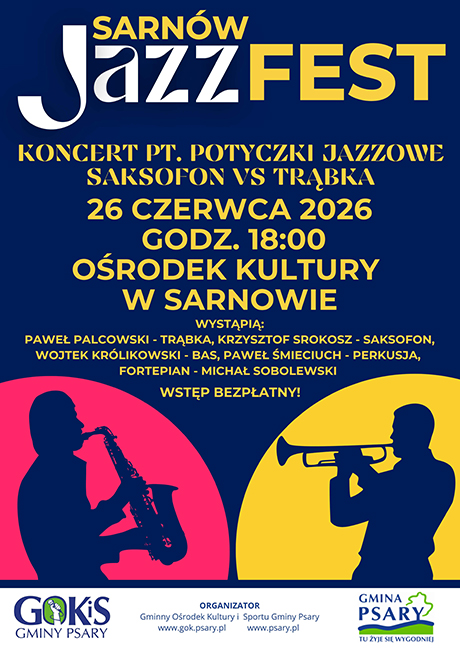Sarnow jazz fest czerwiec 2026 plakat
