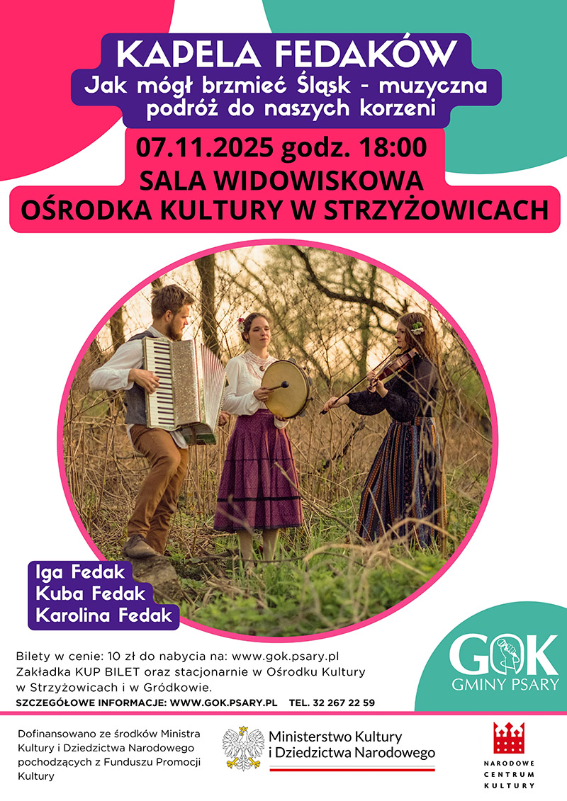 Koncerty Rodzinne Muzykogranie Fedakowie SM